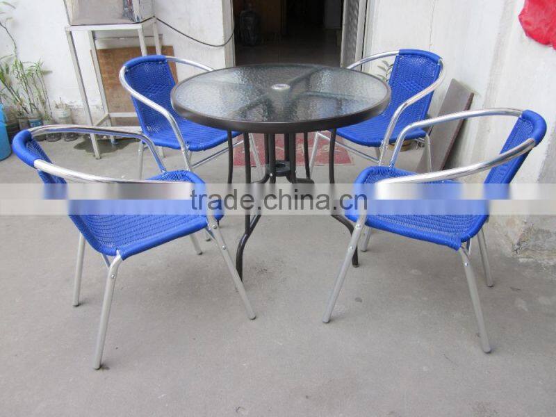 Cheap rattan outdoor stacking living room wicker chair YC028