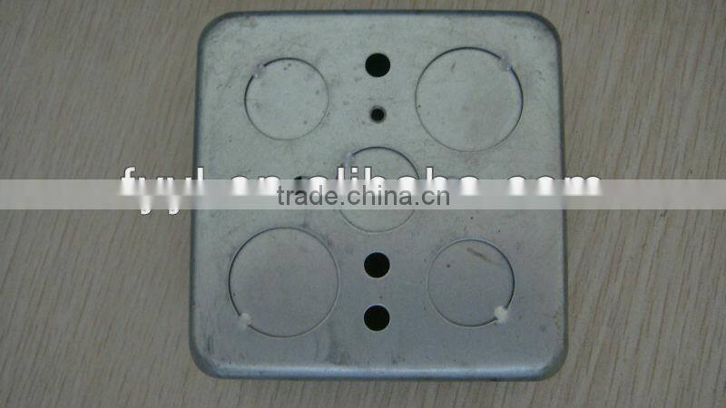 4*2 electrical metal junction box