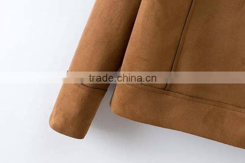 wholesale clothing two pockets front short jacket