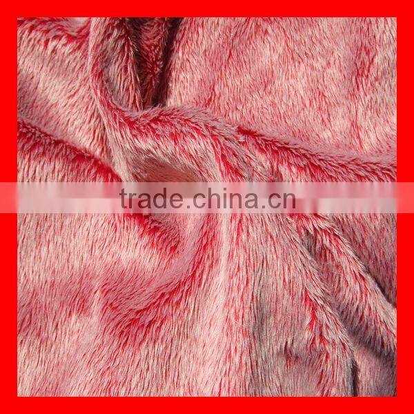 Acrylic/Polyester Dot Jacquard Faux Fur