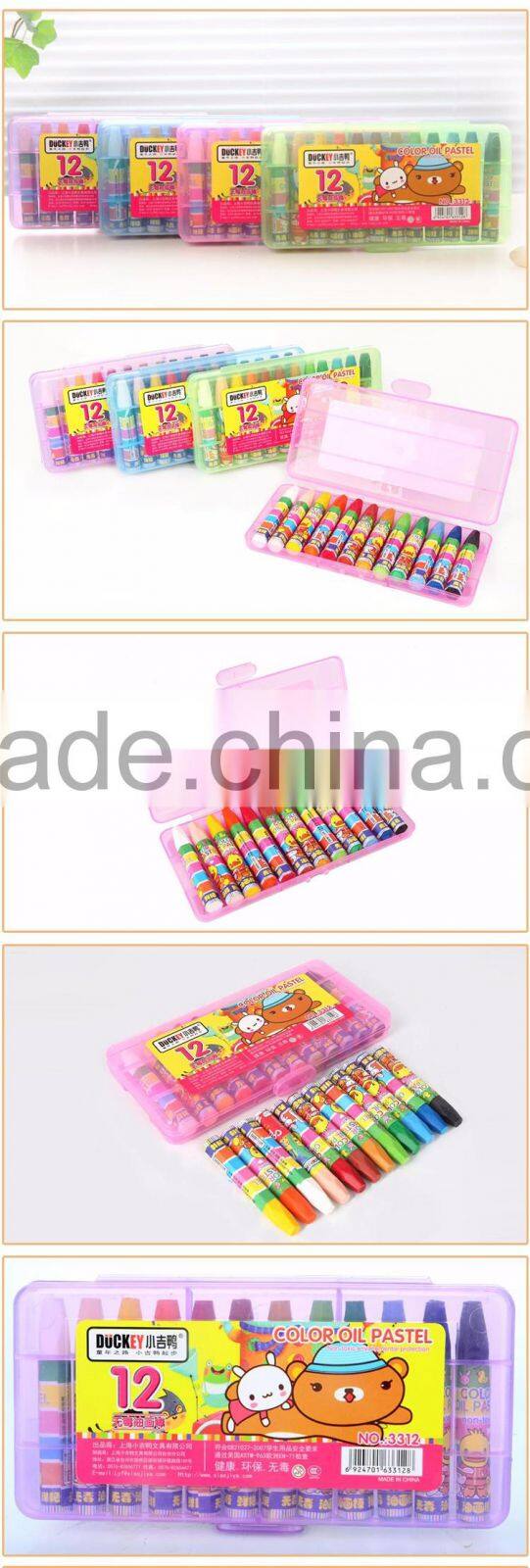 Various colors non toxic silky crayon