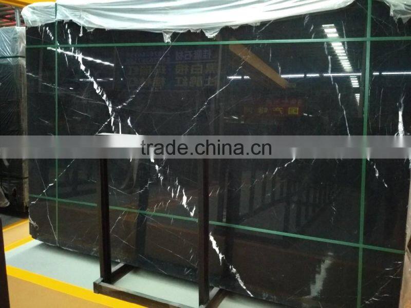 China Cheap Marble, Hot Selling Cheap Black Marble, Nero Marquina