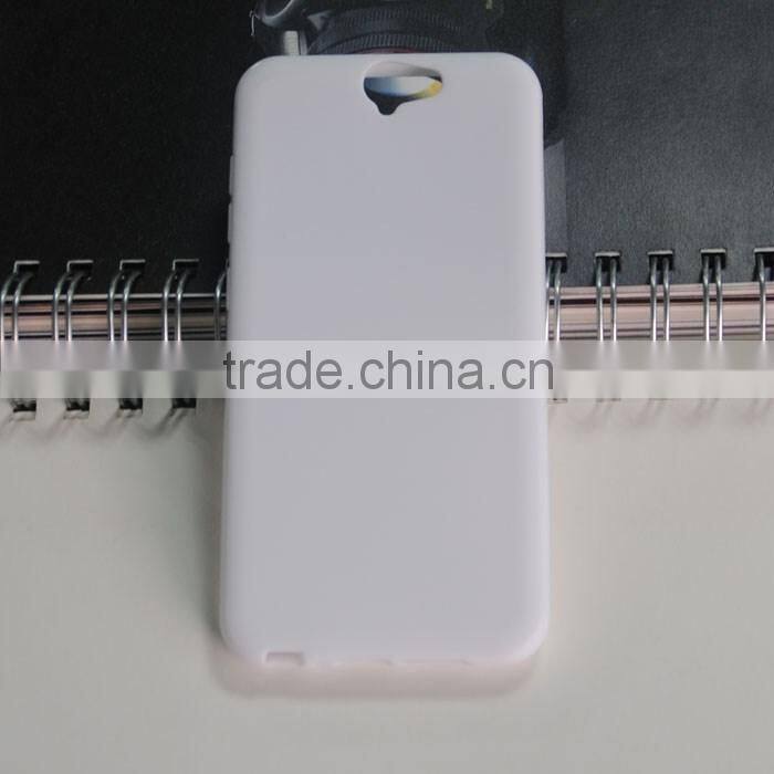 High quality pudding tpu cae for HTC one A9 flexible soft gel case mix colors