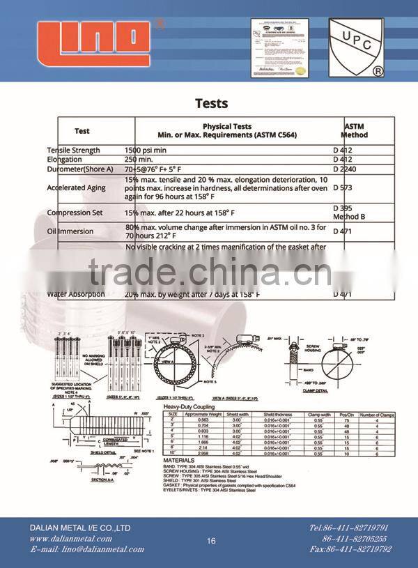Cheap Price Flexible Coupling Rubber Made in China