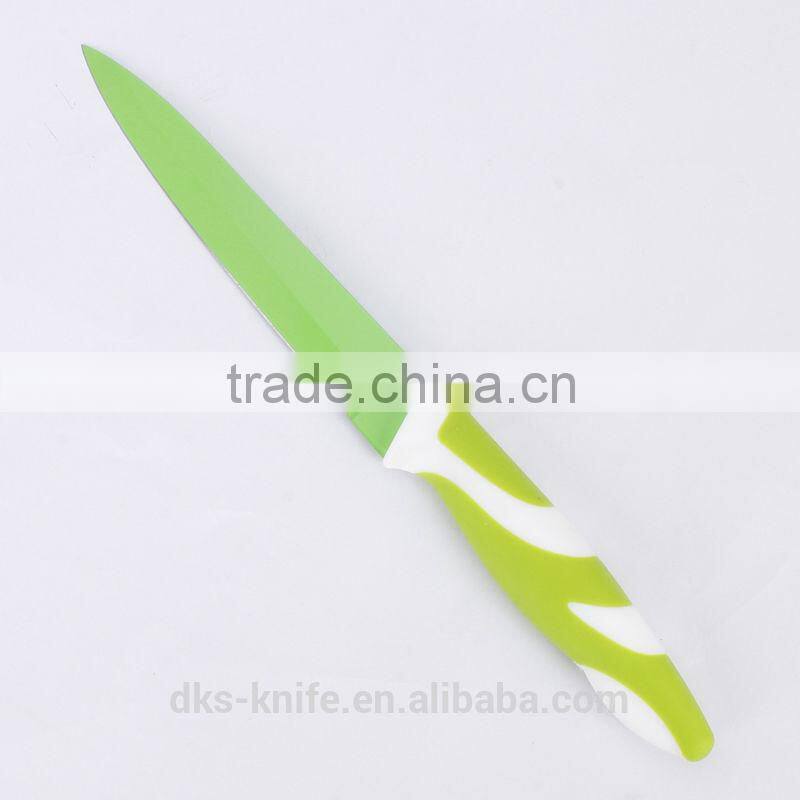 KP1301GB8P Set of 8pcs with Gift Box Black Coating NonStickKitchen cutlery knives