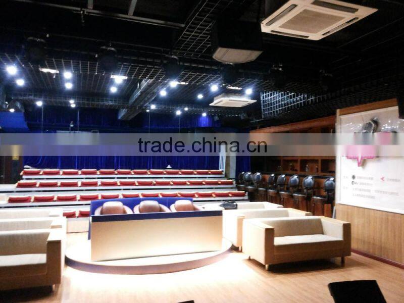 Celebration safety retractasble seating flex grandstand aluminum guide rail