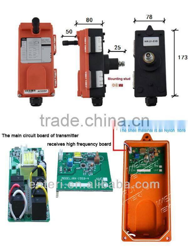 Telecrane Radio Remote Controller/cranes wireless remote control/Crane remote control