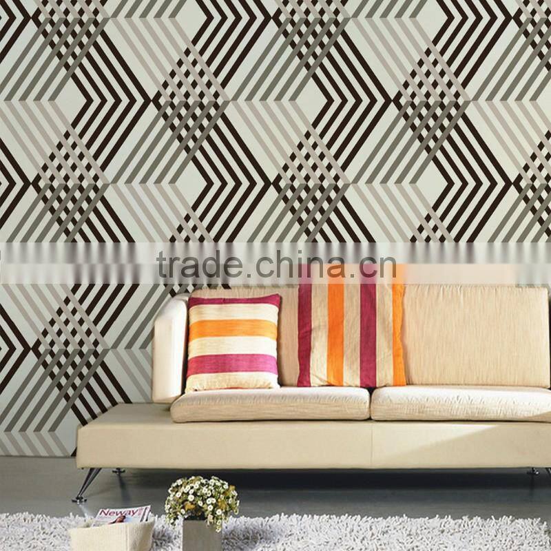 modern simple pvc wallpaper exquisite stripe wallpaper for more usage decoration 3d effect wallpaper