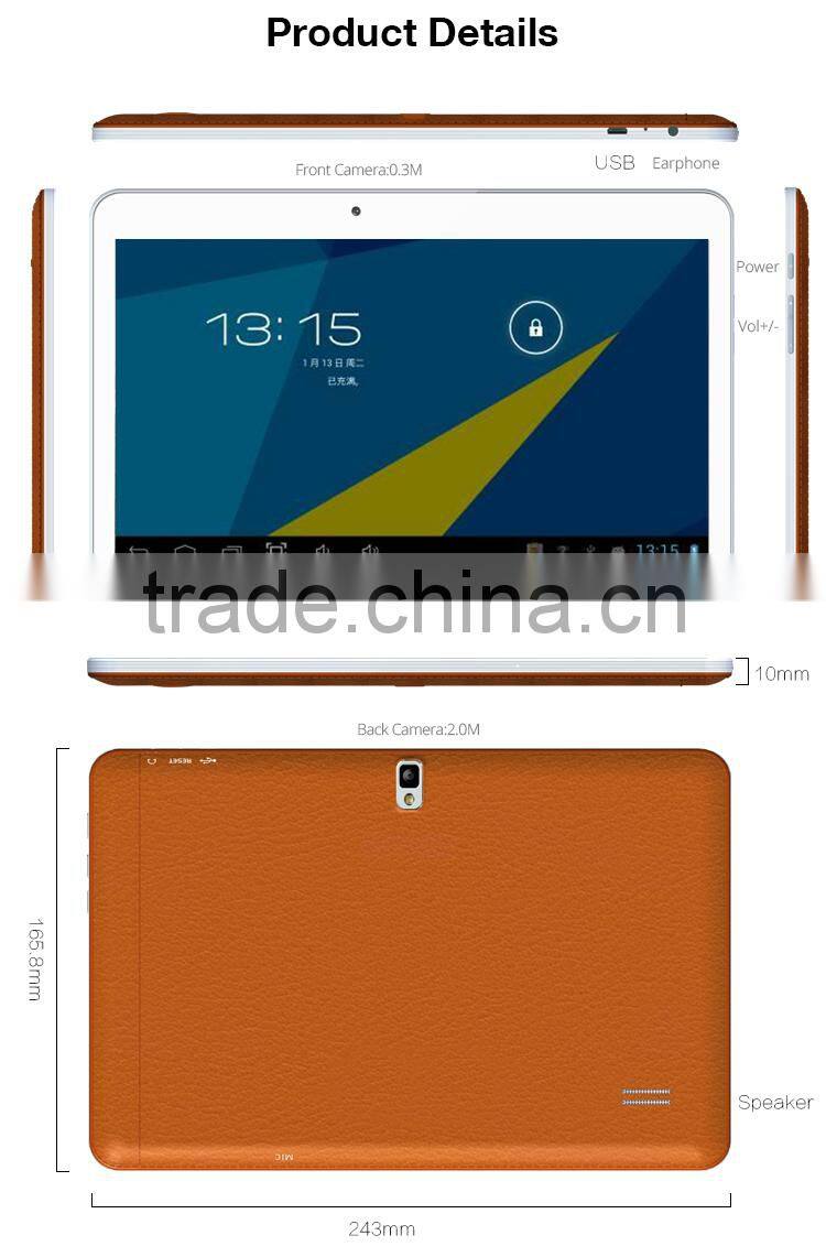 10.1 inch tablet gps dual camera MTK8735 quad core 1.2GHz TFT screen oem tablet gps 4G tablet 3G phone call sd card slot
