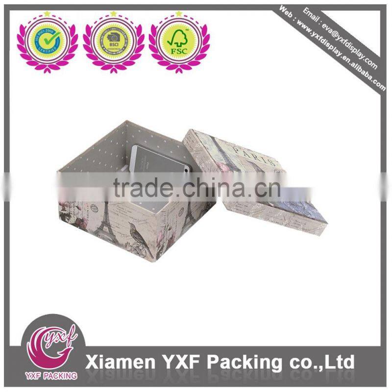 Iron tower image printing paper box