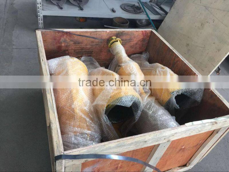 Concrete pump s-valve swing valve