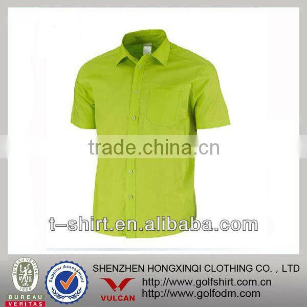 Lemon color casuall shirt for men