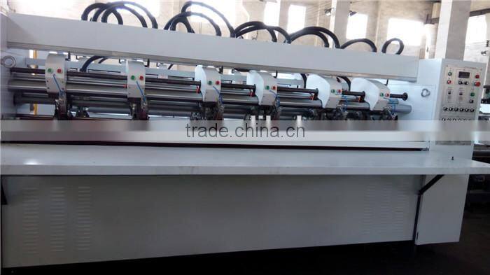 SMBD-QDD-3000 Knife & creaser both move by electric thin blade slitter scorer