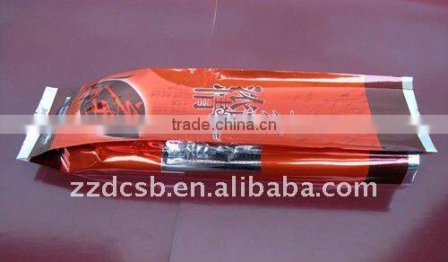 Plastic side-gusset tea bag/vacuum tea bag