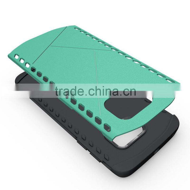 2 IN 1 hybrid armor case for Sumsung S6 edge great protector for your love phone