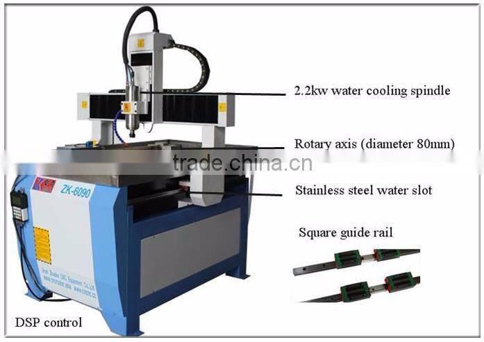 CNC router 4 Axis Musical Instrument Making CNC Router Machine 6090