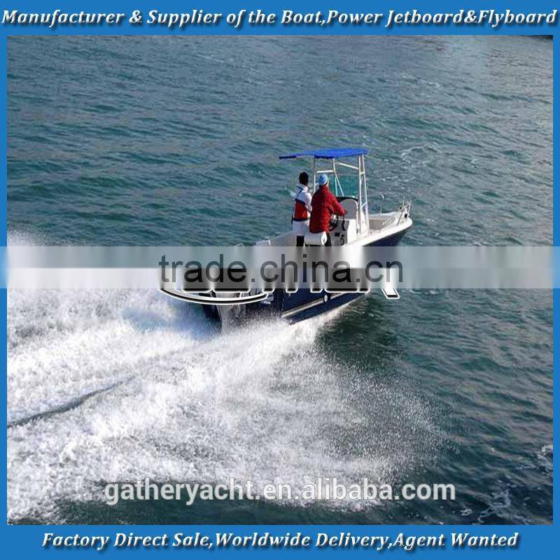 Gather 6.45m motor boat,fiberglass motor boat