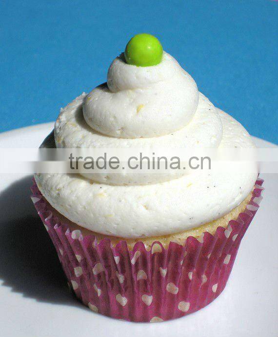 Bulk Matte Silver Cupcake Liners Baking Cups