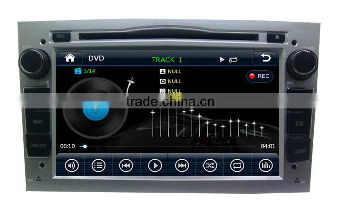 gps software for car stereo for OPEL ASTRA VECTRA car dvd player Support 3G/V-10disc/Audio/Video
