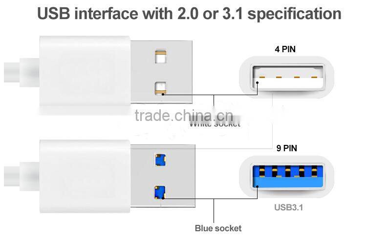 usb 3.0 flat cable short usb cable male to male