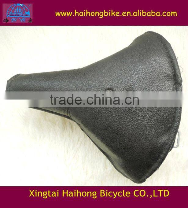 very comfortable New Arrive leather saddle for city bikes