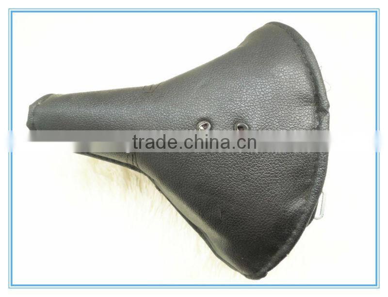 hight quality leather very comfortable 26" bicycle saddle / road bicycle saddle