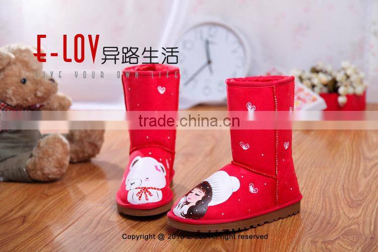 2015 hot sales high quality and cheap women winter high boots