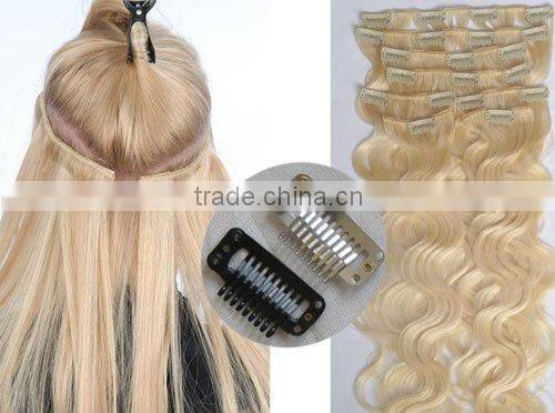 human hair claw/new clip with different color/beautiful