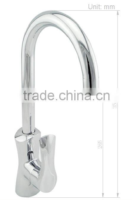 Modern Arch Single Control Deck Mounted Kitchen Faucets 9410