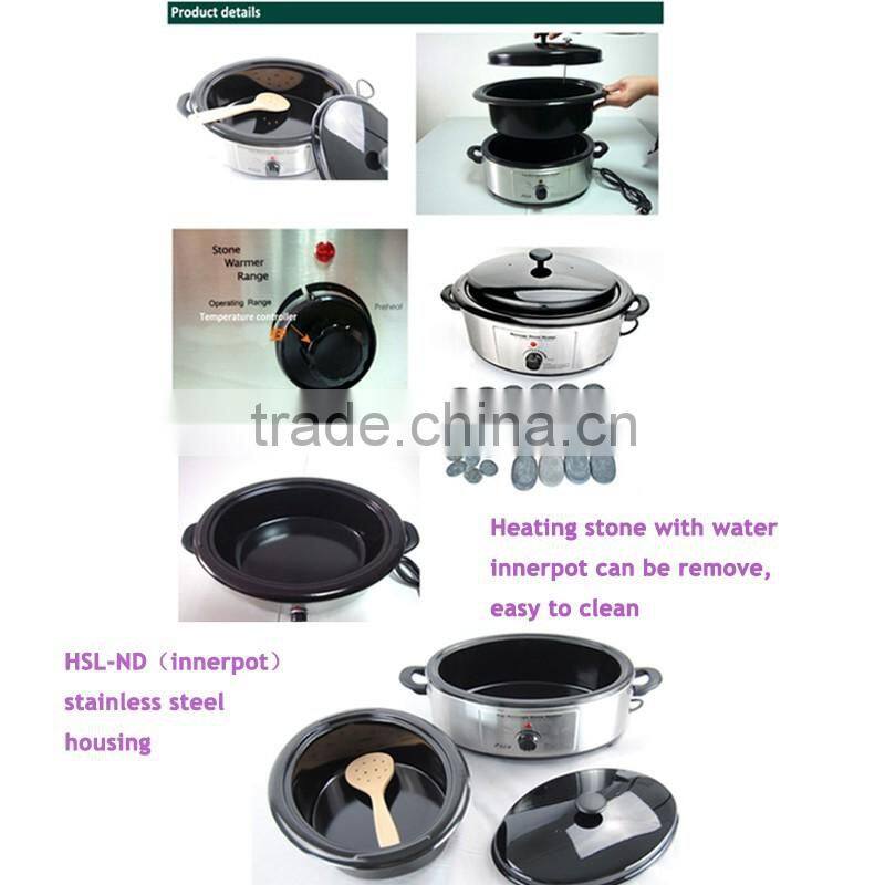 Massage Pebble Hot Stone Sets/ Massage Energy Stone Heater