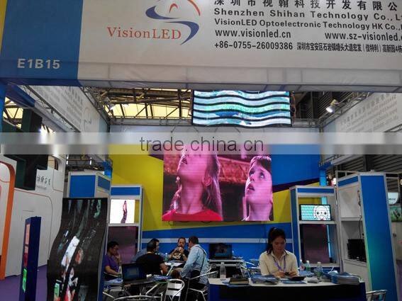indoor full color P7.62 flexible LED sign programable display