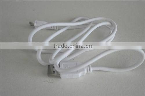 Premium High Speed 3FT USB 2.0 A Male to Micro B Cable in White - Charge & Sync for