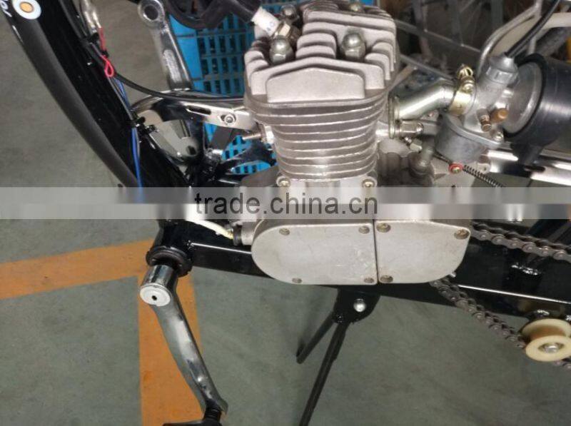 2016 2 Strokes gas motor chopper bike with fashion design