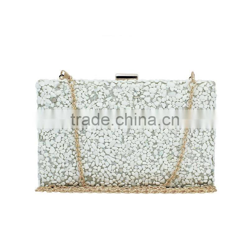 Czech drill Crystal gold and handbags pakistan stone purse (C499)