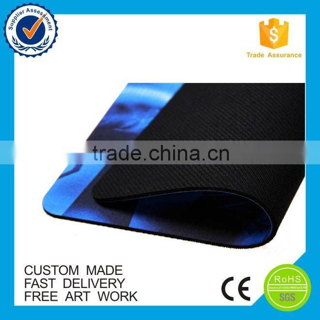 High quality printing custom design sublimation mouse pad gaming