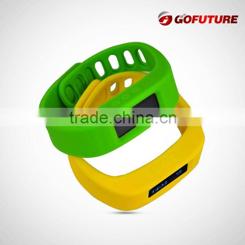 New Products bluetooth sport fitness wristband wireless activity bracelet tracker wristband pedometer with accelerometer