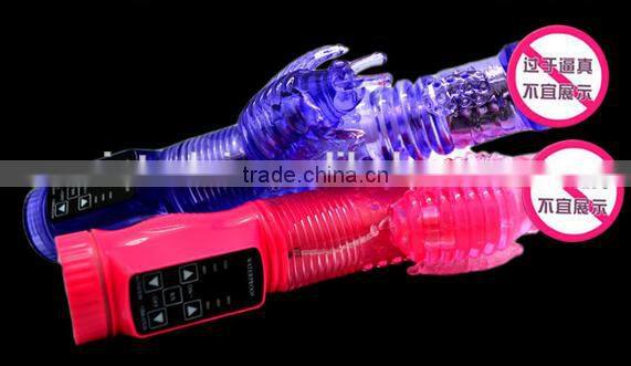 Automatic stretch sex electric vibrators butterfly rotation Magbeads vibrating rubber penis adult sex toys dildo vibrater