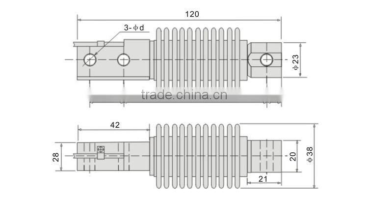 GSB211 Hopper Scale Bellow Type Load Cell 200kg