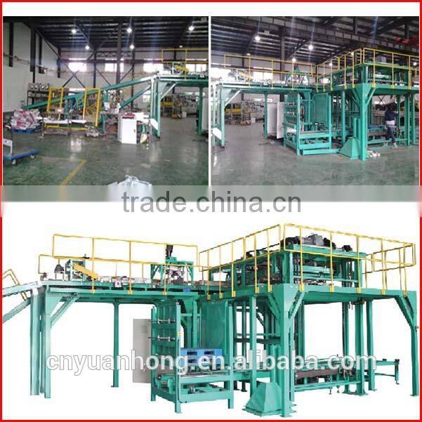 High speed bag palletizer machine