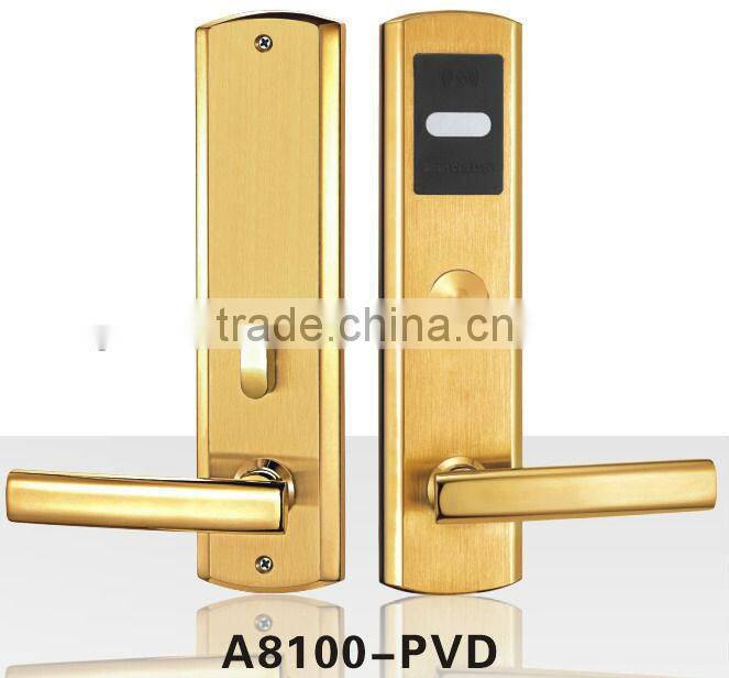 Hotels smart chip card door lock