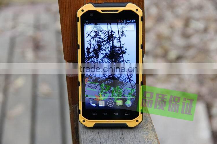 waterproof smartphone land rover a9 MTK6589 quad core WCDMA 4.3 inch screen