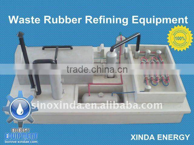 Horizontal XD 8 Tons Waste Plastic Recycling fuel oil Plant