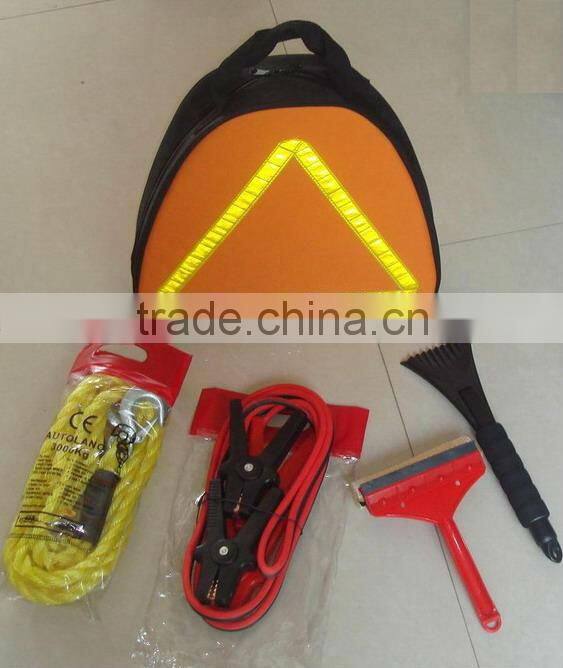 New Arrival Car Auto 4 in 1 Emergency Safety Hammer Flashlight Kit