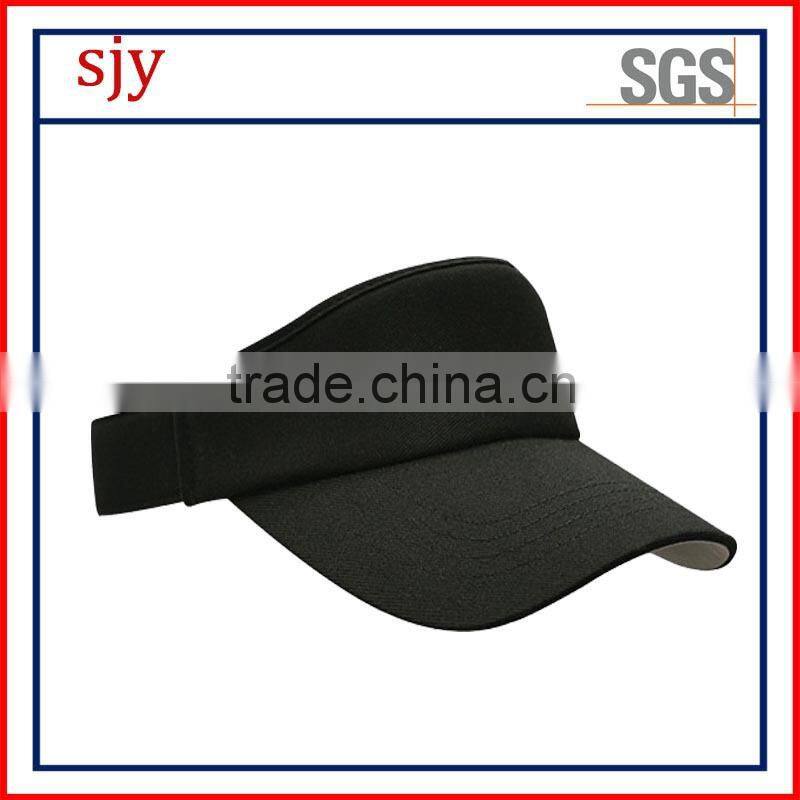 100% cotton fashion elastic back sport fishing sun visor