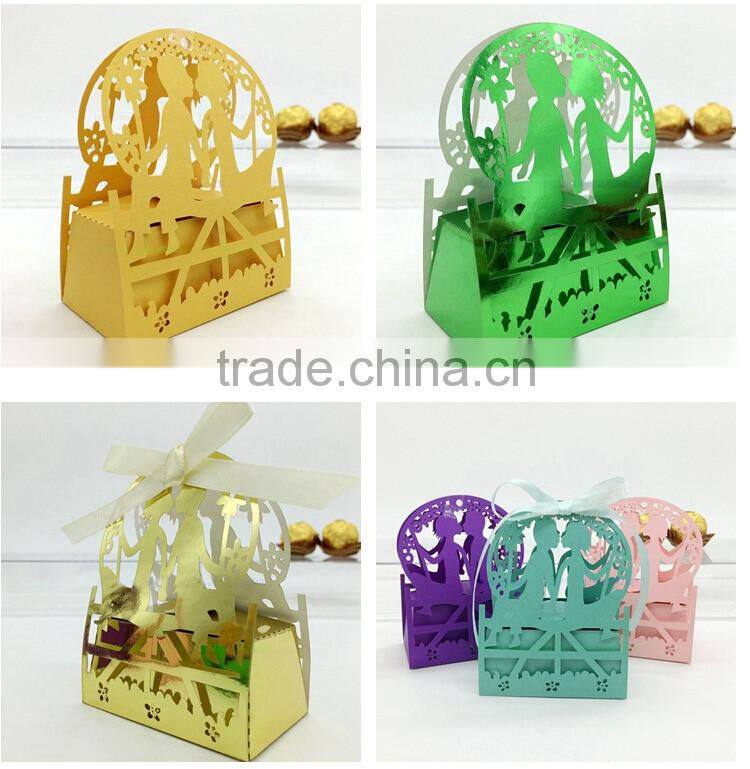Best Prices Latest unique design paper wedding favour candy boxes