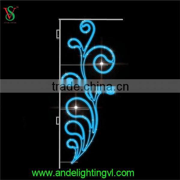 New display pole neon sign street decorative led lighting