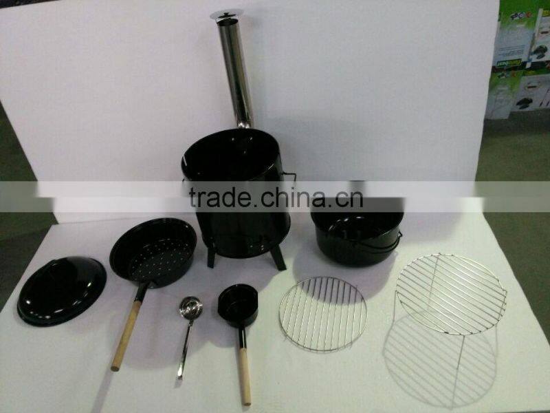 Combi Chimney BBQ grill