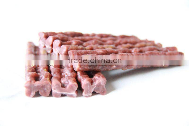 freeze dried food (dog treats beef stick shaped bone)