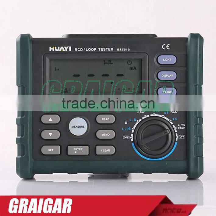 MS5910 electric leakage detector tester RCD/LOOP Tester Circuit