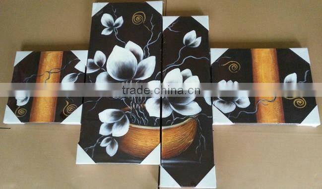 Canvas Flower Painting Handmade Oil Painting 40544